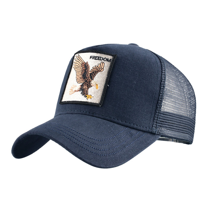 Jewelry WholesaleWholesale Cotton Embroidered Wolf Hawk Baseball Cap Trucker Cap JDC-FH-DSM001 Fashionhat 戴上美 %variant_option1% %variant_option2% %variant_option3%  Factory Price JoyasDeChina Joyas De China