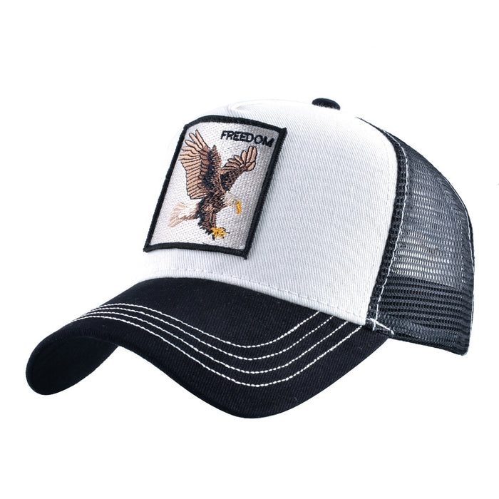 Jewelry WholesaleWholesale Cotton Embroidered Wolf Hawk Baseball Cap Trucker Cap JDC-FH-DSM001 Fashionhat 戴上美 %variant_option1% %variant_option2% %variant_option3%  Factory Price JoyasDeChina Joyas De China