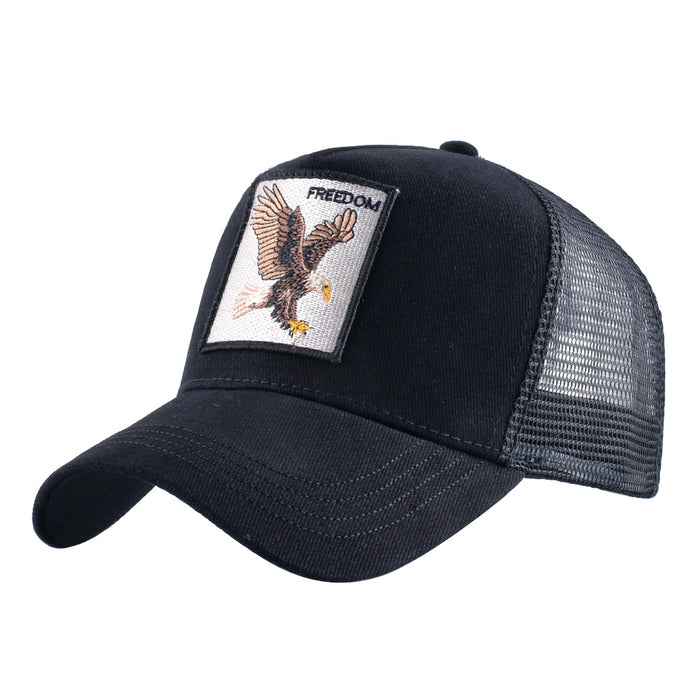 Jewelry WholesaleWholesale Cotton Embroidered Wolf Hawk Baseball Cap Trucker Cap JDC-FH-DSM001 Fashionhat 戴上美 %variant_option1% %variant_option2% %variant_option3%  Factory Price JoyasDeChina Joyas De China