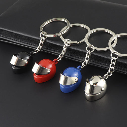 Jewelry WholesaleWholesale Metal Mini Hard Hat Motorcycle Keychain MOQ≥2 JDC-KC-XunXin003 Keychains 浔鑫 %variant_option1% %variant_option2% %variant_option3%  Factory Price JoyasDeChina Joyas De China