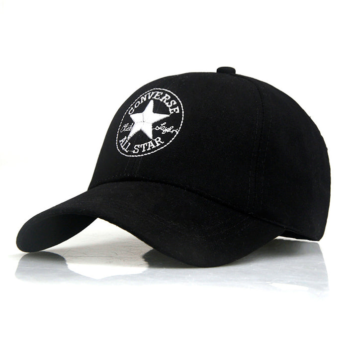 Wholesale Hat Cotton Pentagram Embroidered Casual Peaked Cap (F) JDC-FH-XiangLu001