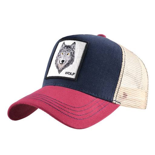 Jewelry WholesaleWholesale Cotton Embroidered Wolf Hawk Baseball Cap Trucker Cap JDC-FH-DSM001 Fashionhat 戴上美 %variant_option1% %variant_option2% %variant_option3%  Factory Price JoyasDeChina Joyas De China