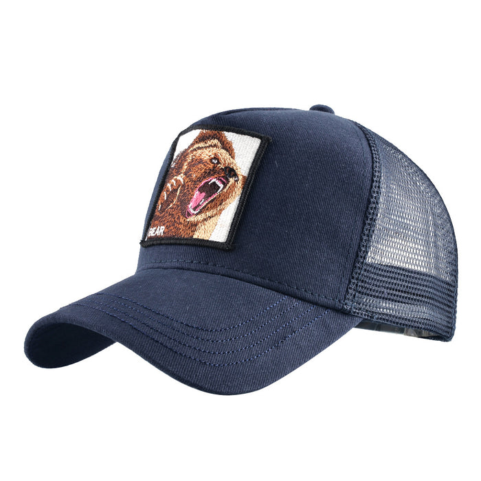 Jewelry WholesaleWholesale Patch Animal Embroidery Cotton Baseball Cap Truck Caps JDC-FH-DSM002 Fashionhat 戴上美 %variant_option1% %variant_option2% %variant_option3%  Factory Price JoyasDeChina Joyas De China