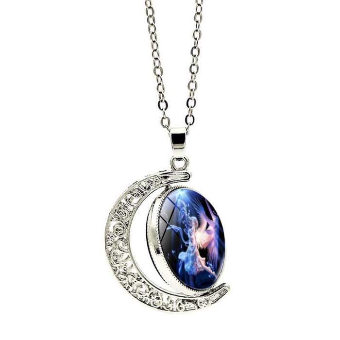 Jewelry WholesaleWholesale Angel double-sided rotating Pendant JDC-CS-Hengx006 charms 横湘 %variant_option1% %variant_option2% %variant_option3%  Factory Price JoyasDeChina Joyas De China