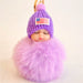 Jewelry WholesaleWholesale American Flag Cute Sleeping Doll Hairball Pom Pom Keychain MOQ≥2 JDC-KC-ZuoL001 Keychains 左龙 %variant_option1% %variant_option2% %variant_option3%  Factory Price JoyasDeChina Joyas De China