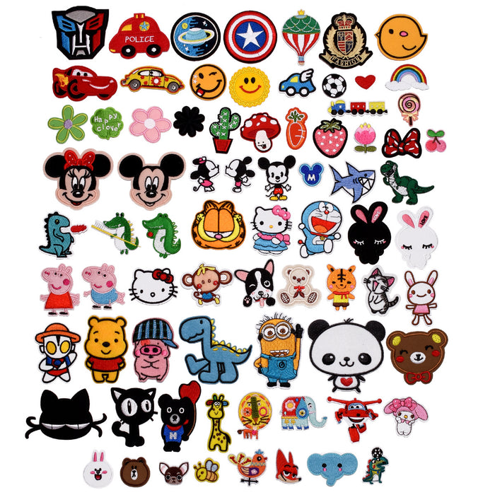 Wholesale Embroidered Cloth Stickers Cartoon (M) JDC-EBY-Lide003