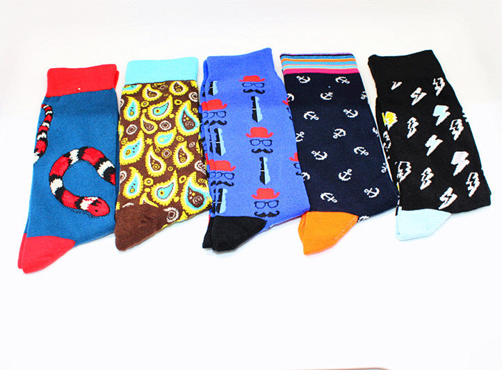 Wholesale socks fabric cartoon character skateboard socks trend (M) JDC-SK-HuiHe012