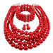 Jewelry WholesaleWholesale ABS Plastic Pearl Beaded Necklace Set JDC-NE-TC279 Necklaces 腾层 %variant_option1% %variant_option2% %variant_option3%  Factory Price JoyasDeChina Joyas De China