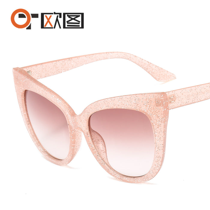 Jewelry WholesaleWholesale Cat Shaped Leopard Print PC Sunglasses JDC-SG-OuT013 Sunglasses 欧图 %variant_option1% %variant_option2% %variant_option3%  Factory Price JoyasDeChina Joyas De China