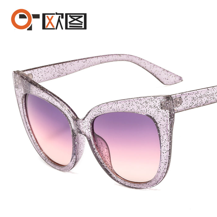 Jewelry WholesaleWholesale Cat Shaped Leopard Print PC Sunglasses JDC-SG-OuT013 Sunglasses 欧图 %variant_option1% %variant_option2% %variant_option3%  Factory Price JoyasDeChina Joyas De China