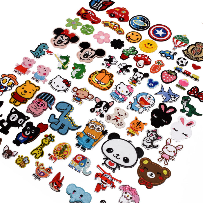 Wholesale Embroidered Cloth Stickers Cartoon (M) JDC-EBY-Lide003