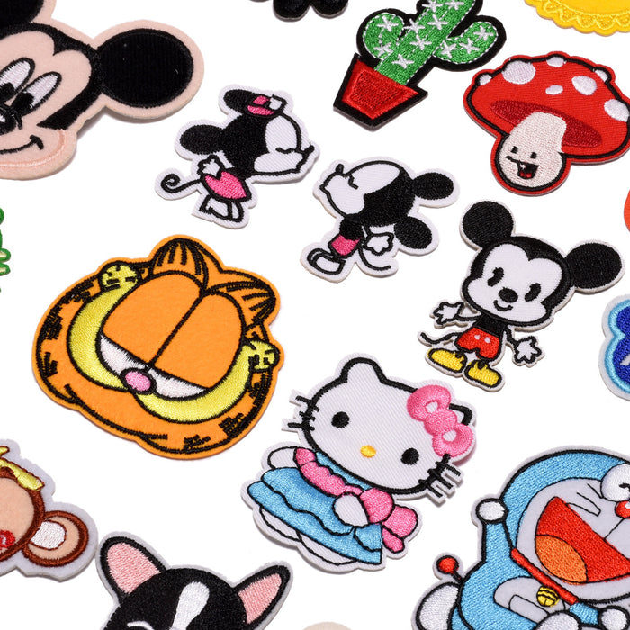 Wholesale Embroidered Cloth Stickers Cartoon (M) JDC-EBY-Lide003