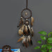 Jewelry WholesaleWholesale Indian Feather Dreamcatcher MOQ≥2 JDC-DC-YXuan001 Dreamcatcher 奕萱 %variant_option1% %variant_option2% %variant_option3%  Factory Price JoyasDeChina Joyas De China