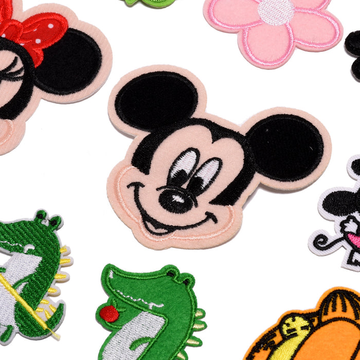 Wholesale Embroidered Cloth Stickers Cartoon (M) JDC-EBY-Lide003