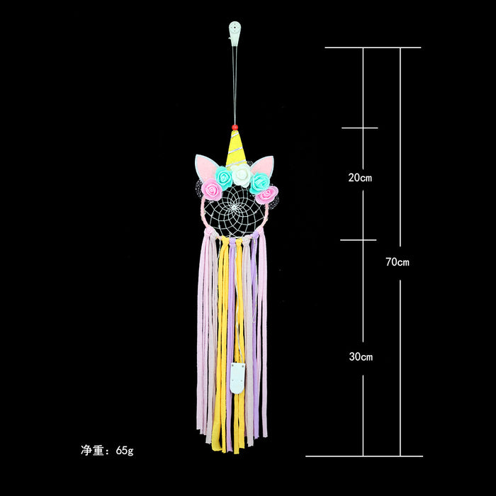 Wholesale LED Lights Unicorn Dreamcatcher JDC-DC-LZ060