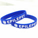 Jewelry WholesaleWholesale Epilepsy Allergy medical alert silicone bracelet JDC-BT-HanJ013 Bracelet 寒骏 %variant_option1% %variant_option2% %variant_option3%  Factory Price JoyasDeChina Joyas De China