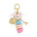 Jewelry WholesaleWholesale Cake Macaron Resin Metal Keychain JDC-KC-FeiRun042 Keychains 飞润 %variant_option1% %variant_option2% %variant_option3%  Factory Price JoyasDeChina Joyas De China