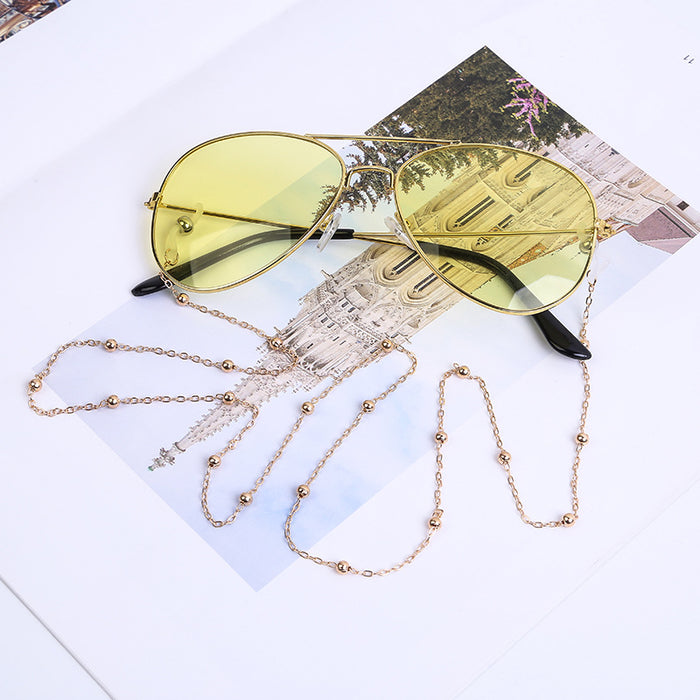 Jewelry WholesaleWholesale Metal Glasses Chains JDC-MC-RunJ002 Maskchain 润璟 %variant_option1% %variant_option2% %variant_option3%  Factory Price JoyasDeChina Joyas De China