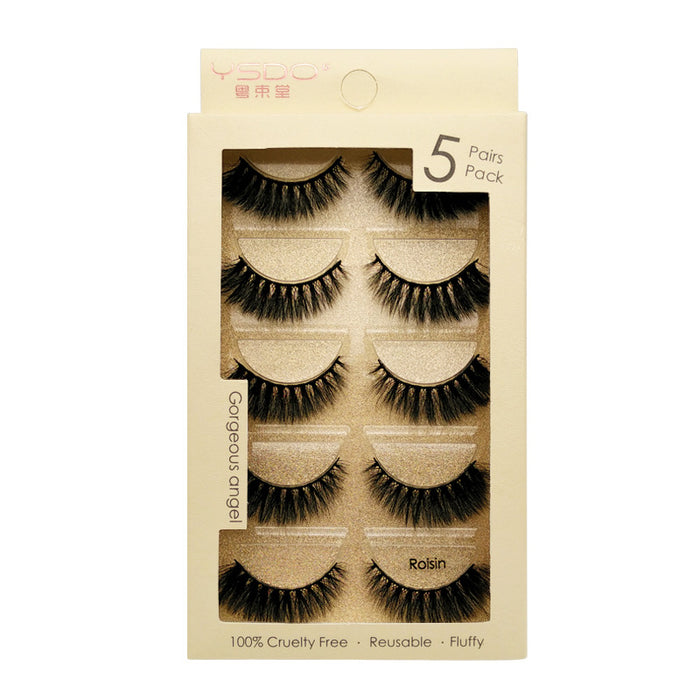 Wholesale 3D Mink Hair Soft False Eyelashes JDC-EY-LanJL006