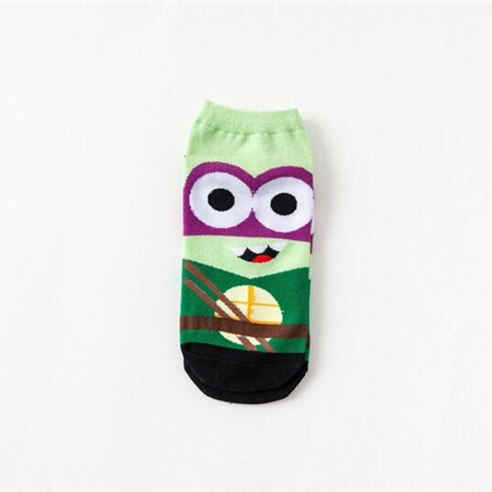 Wholesale sports hiking socks casual hemp leaf socks cartoon JDC-SK-YMS008