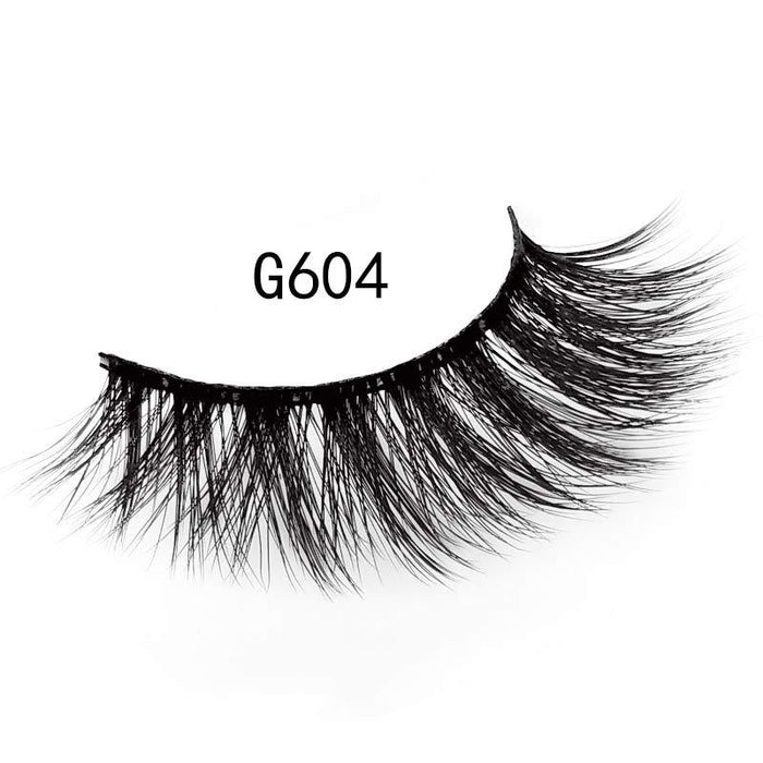 Wholesale Mink Hair False Eyelashes 5 Pairs Pack JDC-EY-LanJL004