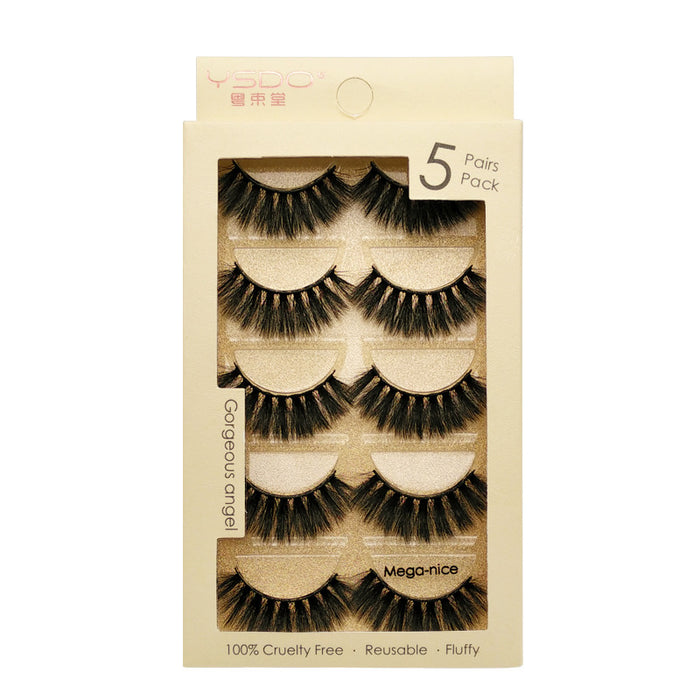 Wholesale 3D Mink Hair Soft False Eyelashes JDC-EY-LanJL006