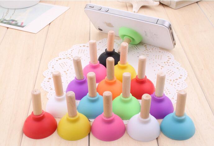 Wholesale Grips Resin Toilet Plug Suction Cup Phone Holder Random MOQ≥2 JDC-PS-YangN001