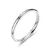 Jewelry WholesaleWholesale stainless steel smooth couple rings JDC-RS-Dingc010 Rings 顶潮 %variant_option1% %variant_option2% %variant_option3%  Factory Price JoyasDeChina Joyas De China