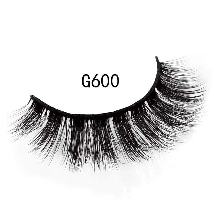 Wholesale Mink Hair False Eyelashes 5 Pairs Pack JDC-EY-LanJL004