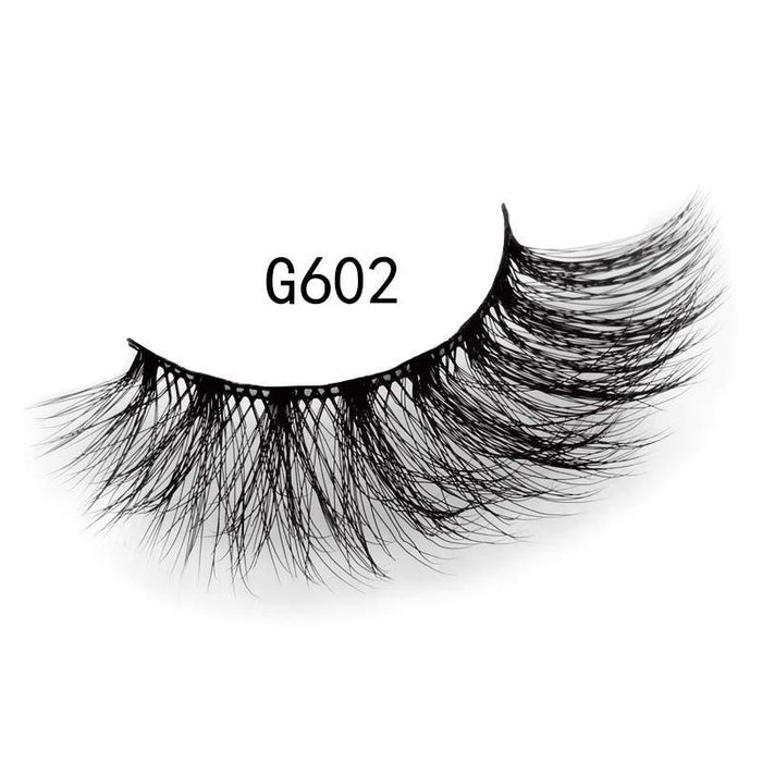 Wholesale Mink Hair False Eyelashes 5 Pairs Pack JDC-EY-LanJL004