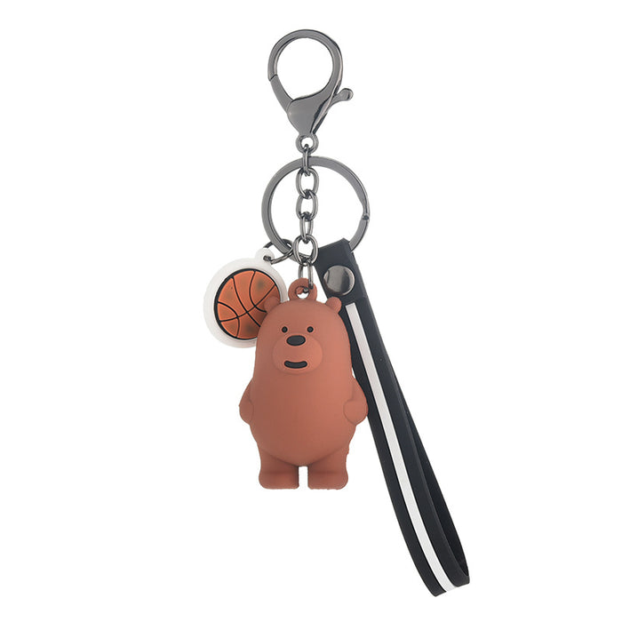 Wholesale Cartoon PVC Soft Rubber Keychain (M) JDC-KC-JXi006