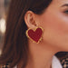 Jewelry WholesaleWholesale exaggerated love fashion punk earrings MOQ≥3 JDS-ES-GSYS007 Earrings 伊尚 %variant_option1% %variant_option2% %variant_option3%  Factory Price JoyasDeChina Joyas De China