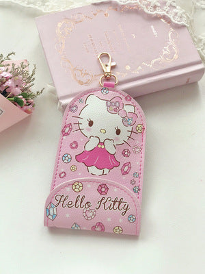 Wholesale keychain cartoon cute key bag creative card holder MOQ≥3 JDC-KC-KaMeng001