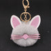 Jewelry WholesaleWholesale Kitten Whiskers Alloy Imitation Hair Hair Ball Keychain JDC-KC-Zuge023 Keychains 祖格 %variant_option1% %variant_option2% %variant_option3%  Factory Price JoyasDeChina Joyas De China