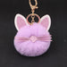 Jewelry WholesaleWholesale Kitten Whiskers Alloy Imitation Hair Hair Ball Keychain JDC-KC-Zuge023 Keychains 祖格 %variant_option1% %variant_option2% %variant_option3%  Factory Price JoyasDeChina Joyas De China