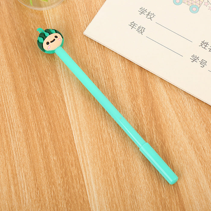 Jewelry WholesaleWholesale Random Cartoon Fruit Shape Silicone Plastic Ballpoint Pen JDC-BP-Liuj005 Ballpoint Pen 柳锦 %variant_option1% %variant_option2% %variant_option3%  Factory Price JoyasDeChina Joyas De China