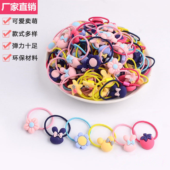 Wholesale Children's Scrub Hair Band Cartoon JDC-HS-XiY008