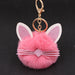 Jewelry WholesaleWholesale Kitten Whiskers Alloy Imitation Hair Hair Ball Keychain JDC-KC-Zuge023 Keychains 祖格 %variant_option1% %variant_option2% %variant_option3%  Factory Price JoyasDeChina Joyas De China