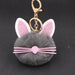 Jewelry WholesaleWholesale Kitten Whiskers Alloy Imitation Hair Hair Ball Keychain JDC-KC-Zuge023 Keychains 祖格 %variant_option1% %variant_option2% %variant_option3%  Factory Price JoyasDeChina Joyas De China