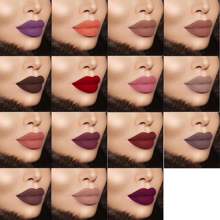 Jewelry WholesaleWholesale lip biting makeup matte fog face without cup lipstick JDC-MK-XuQ009 lipstick 徐芹 %variant_option1% %variant_option2% %variant_option3%  Factory Price JoyasDeChina Joyas De China