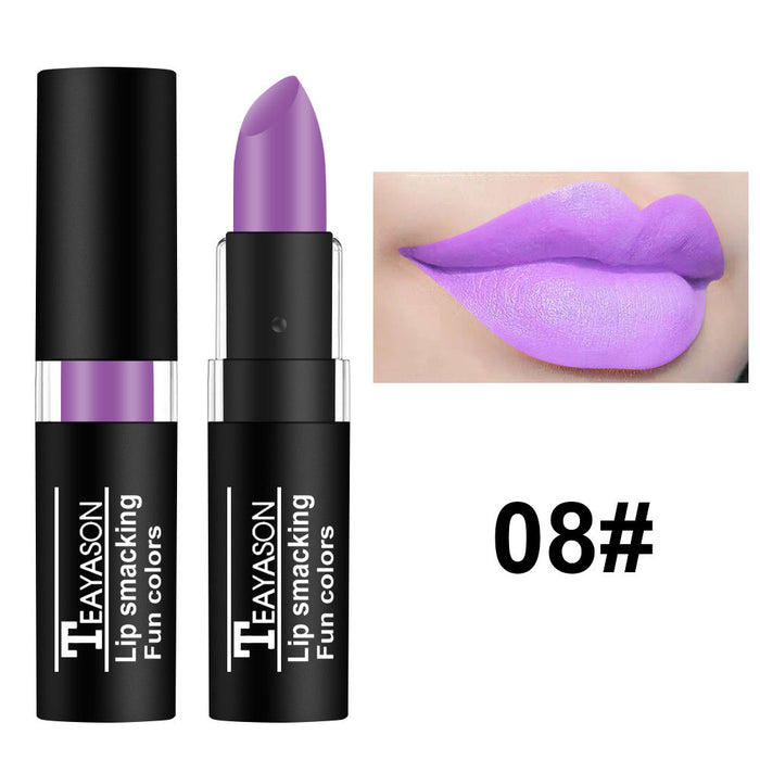 Jewelry WholesaleWholesale dark white nude vampire olive green black purple Halloween retro lipstick JDC-MK-XuQ004 lipstick 徐芹 %variant_option1% %variant_option2% %variant_option3%  Factory Price JoyasDeChina Joyas De China