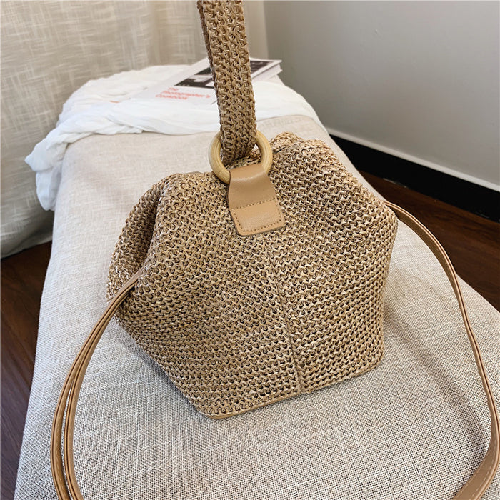 Wholesale Beach Straw Handbag JDC-HB-Huayd001