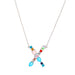 Jewelry WholesaleWholesale simple and exquisite diamond inlaid necklace with 26 English letters JDC-NE-DB007 Necklaces 逗贝 %variant_option1% %variant_option2% %variant_option3%  Factory Price JoyasDeChina Joyas De China