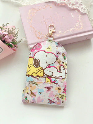 Wholesale keychain cartoon cute key bag creative card holder MOQ≥3 JDC-KC-KaMeng001