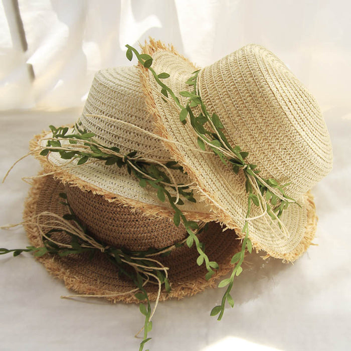 Jewelry WholesaleWholesale Rattan Bow Straw Sun Hat MOQ≥2 JDC-FH-BeX001 Fashionhat 倍兴 %variant_option1% %variant_option2% %variant_option3%  Factory Price JoyasDeChina Joyas De China