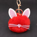 Jewelry WholesaleWholesale Kitten Whiskers Alloy Imitation Hair Hair Ball Keychain JDC-KC-Zuge023 Keychains 祖格 %variant_option1% %variant_option2% %variant_option3%  Factory Price JoyasDeChina Joyas De China