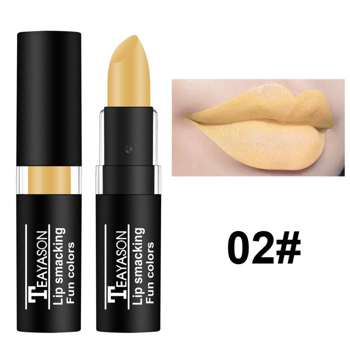 Jewelry WholesaleWholesale dark white nude vampire olive green black purple Halloween retro lipstick JDC-MK-XuQ004 lipstick 徐芹 %variant_option1% %variant_option2% %variant_option3%  Factory Price JoyasDeChina Joyas De China