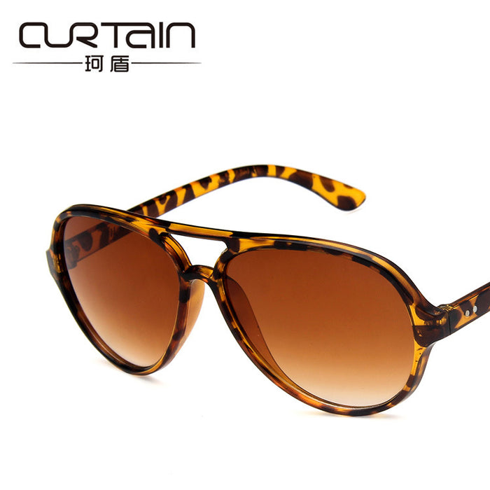 Wholesale Brand Large Frame Sunglasses Double Bridge JDC-SG-KD163