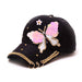 Jewelry WholesaleWholesale Butterfly Baseball Cap Cotton Visor Hat JDC-FH-GSYH205 Fashionhat 予画 %variant_option1% %variant_option2% %variant_option3%  Factory Price JoyasDeChina Joyas De China