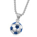 Jewelry WholesaleWholesale Stainless Steel Jewelry Football Necklace Pendant JDC-NE-BM002 Necklaces 彪美 %variant_option1% %variant_option2% %variant_option3%  Factory Price JoyasDeChina Joyas De China